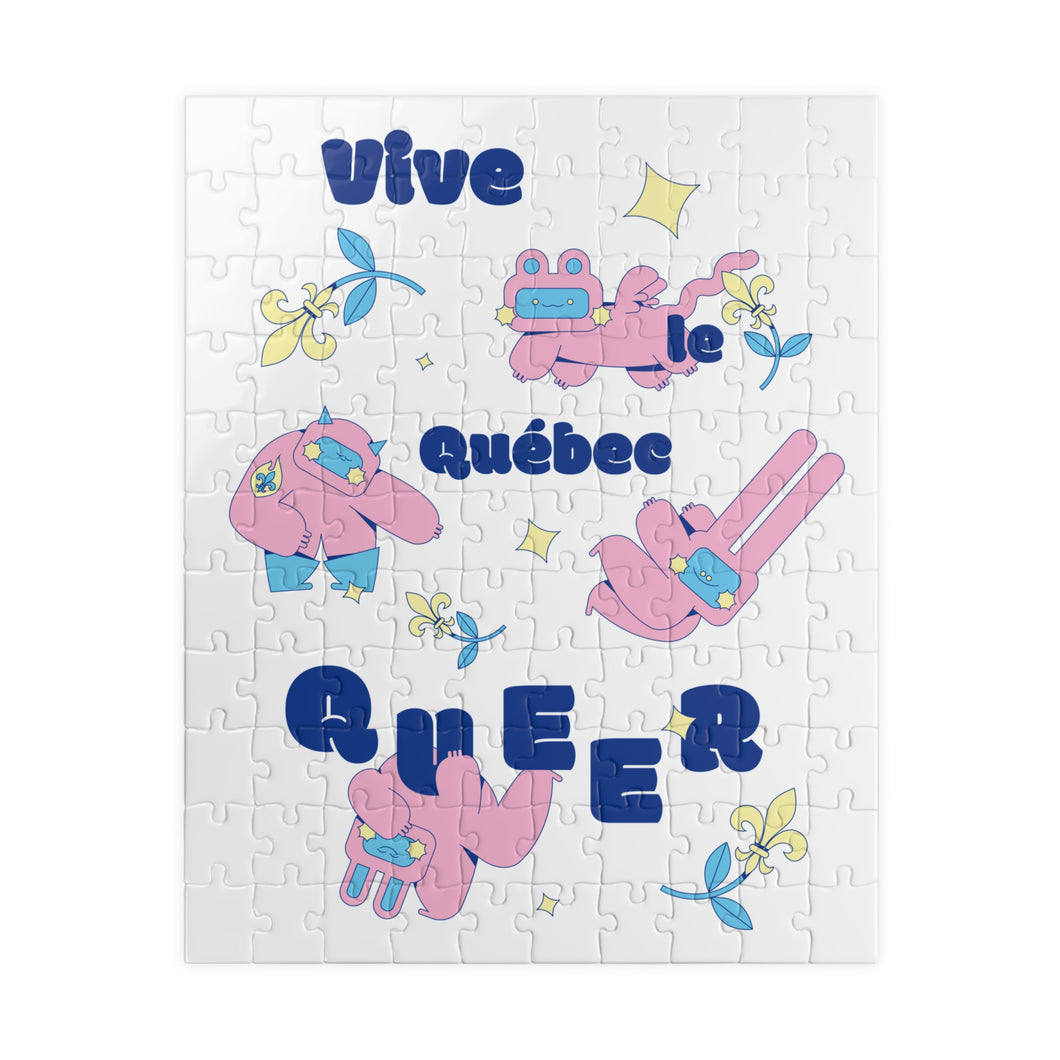 Casse-tête Vive le Québec Queer