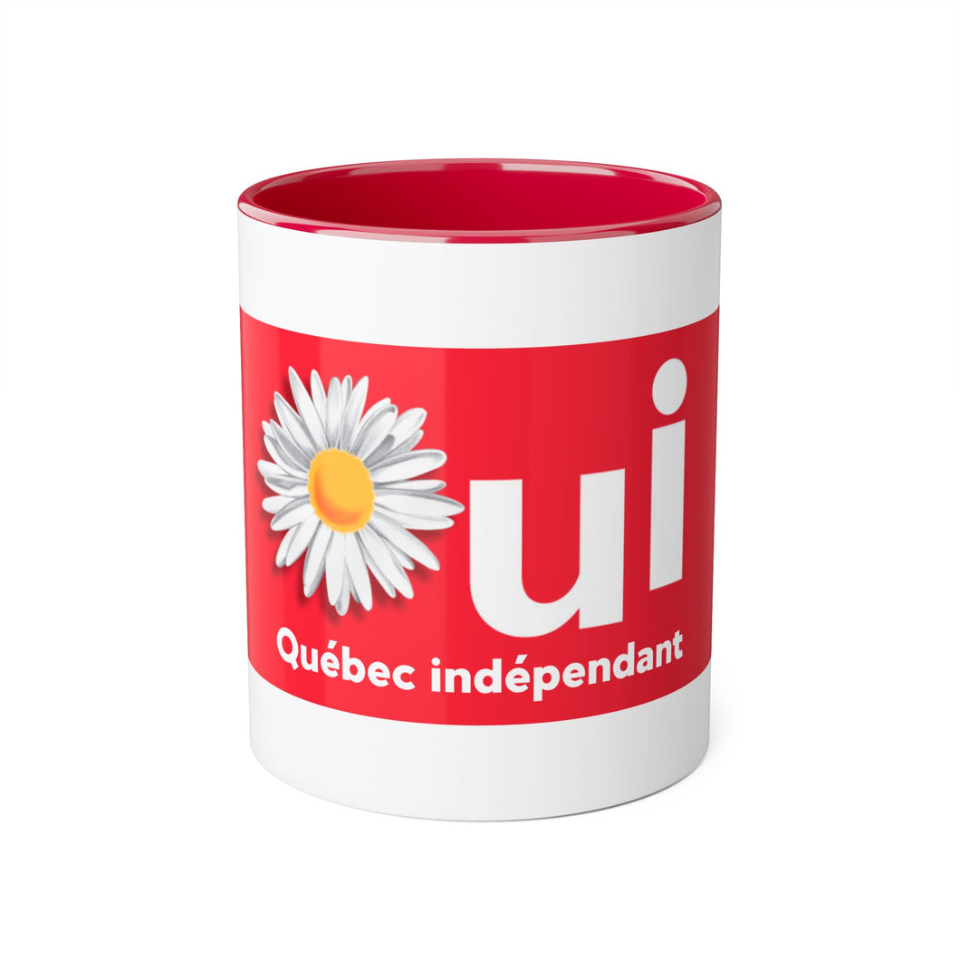 Tasse OUI 1995 (rouge)
