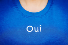 Charger l'image dans la galerie, Chandail - Oui bleu par Mercedes Morin
