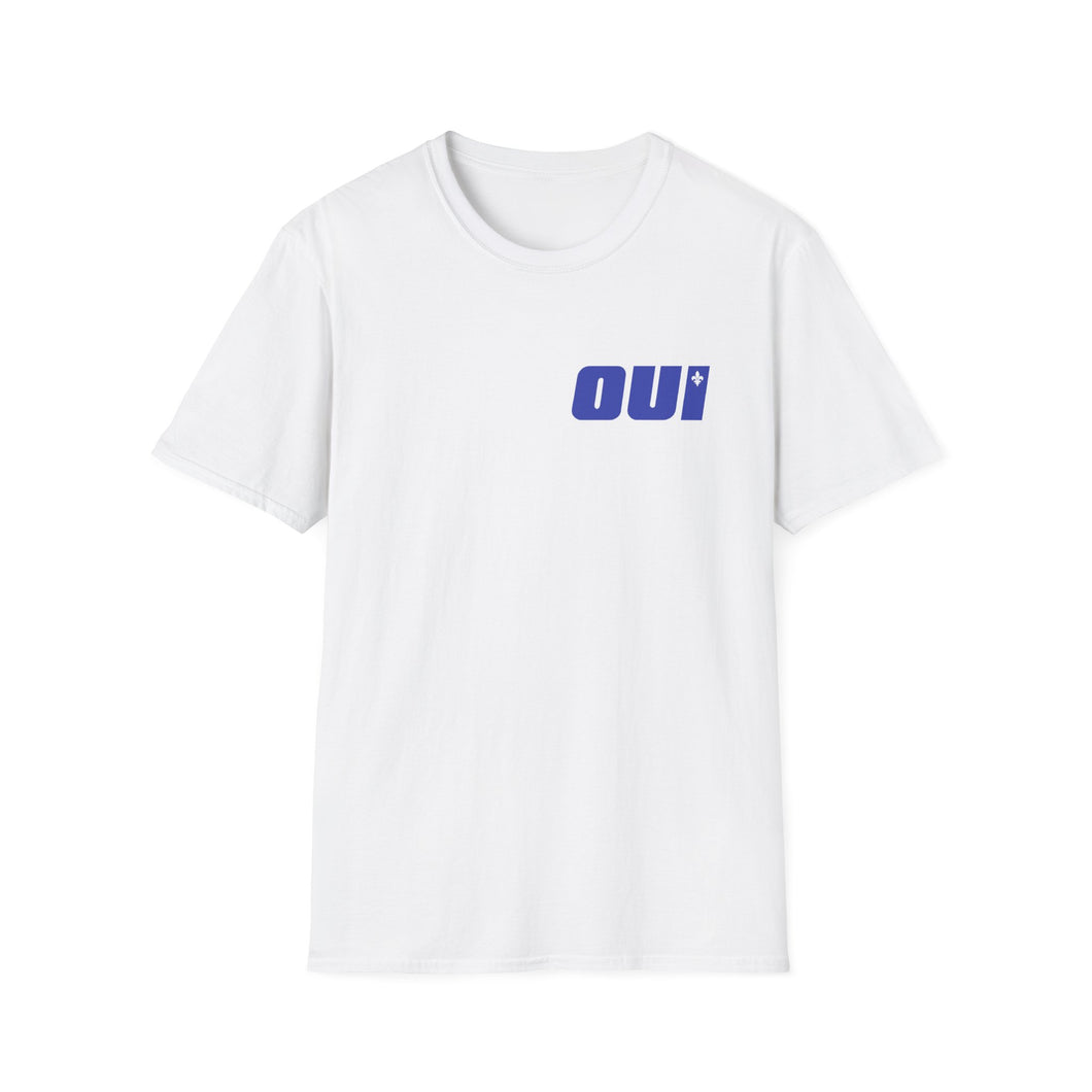 Chandail « OUI » - Logo bleu
