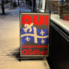 Charger l&#39;image dans la galerie, Affiche OUI à l&#39;indépendance du Québec
