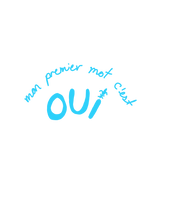 Charger l&#39;image dans la galerie, &#39;&#39;Mon premier mot c&#39;est Oui&#39;&#39; - Cache-couches pour bébé
